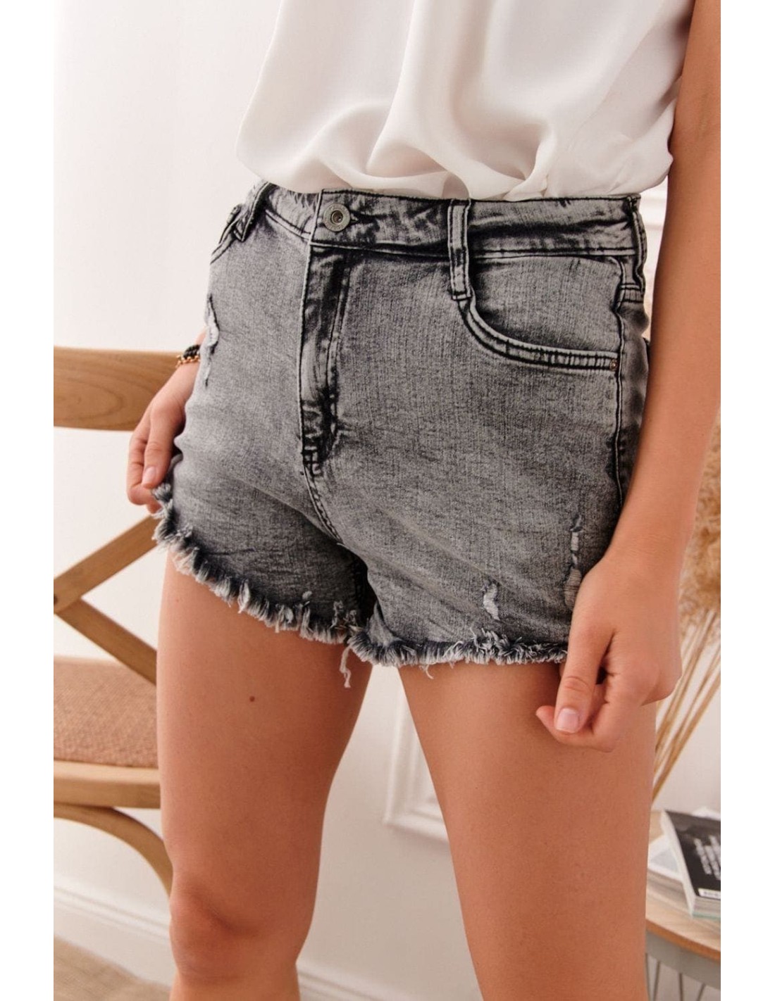 Graphite Denim-Shorts 130 – Online-Shop – Boutique